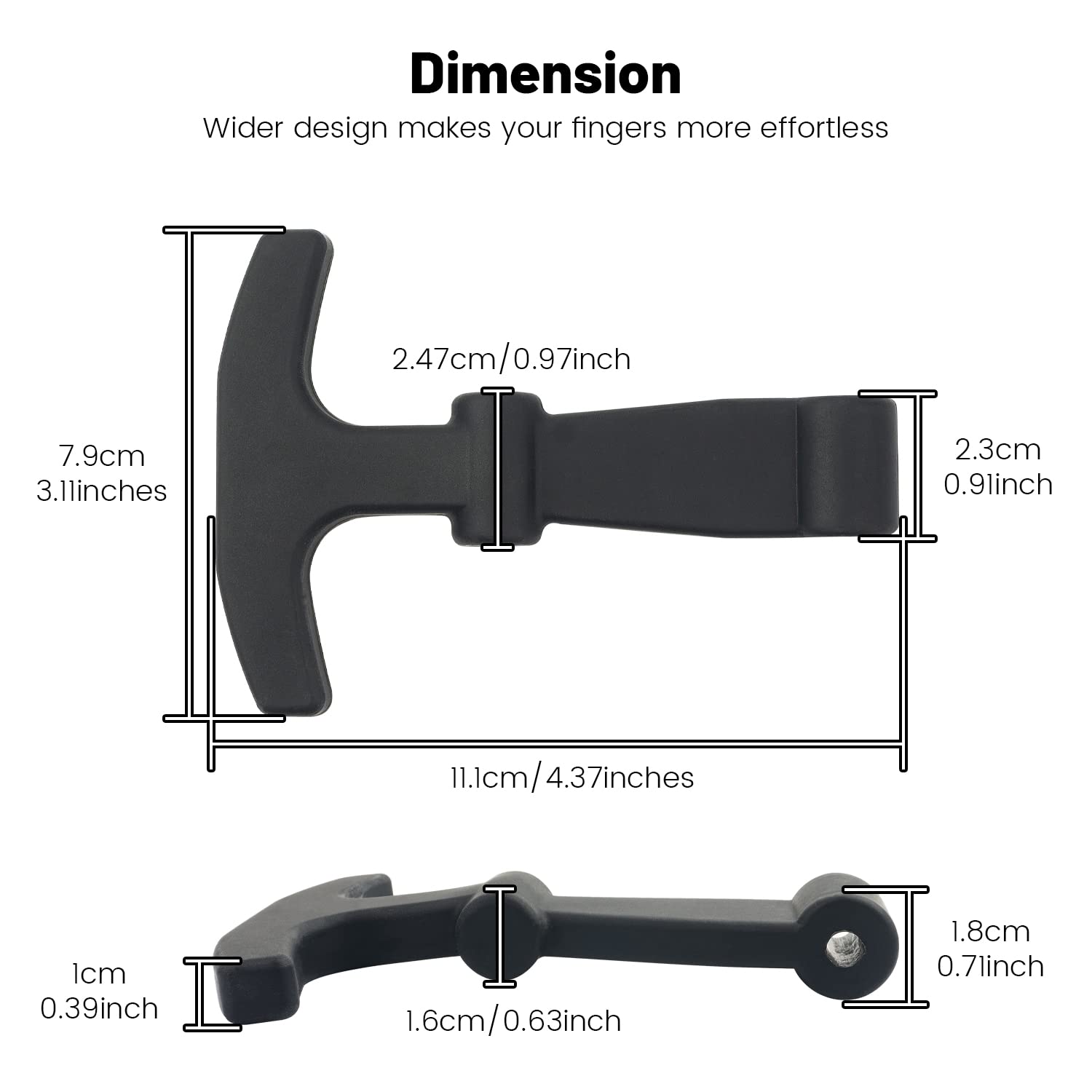 Amazon.com : Omoojee Replacement Lid Latches, 2 Pack, Compatible